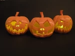  Halloween pumpkins   3d model for 3d printers
