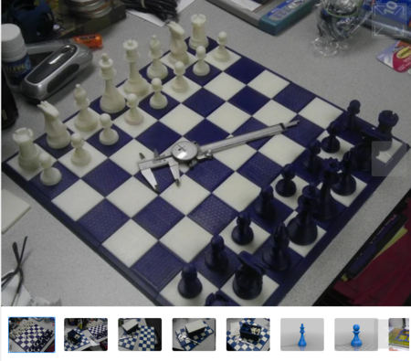 4d-Staunton Full Size Chess Set