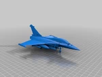  Dassault rafale b  3d model for 3d printers