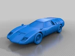 Modelo 3d de Concept car mazda rx500 de 1970 para impresoras 3d