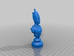  Complete egypt chess set  3d model for 3d printers