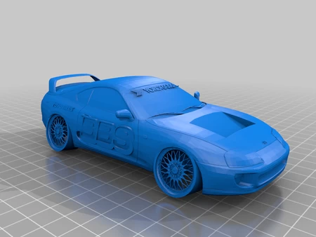  Toyota supra mk4 drift racer  3d model for 3d printers