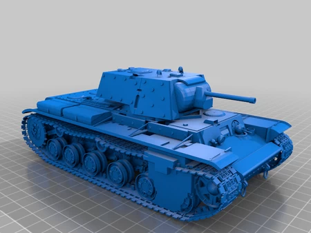  Kv-1  3d model for 3d printers