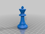  Openscad chess  3d model for 3d printers