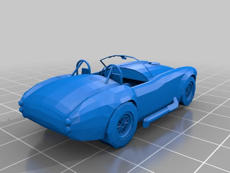 Modelo 3d de Shelby cobra 427 de 1965 para impresoras 3d