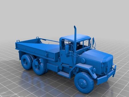 Modelo 3d de Camión del ejército para impresoras 3d