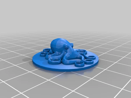  Octopus  3d model for 3d printers