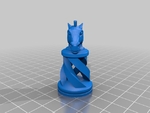 Modelo 3d de Otra espiral juego de ajedrez para impresoras 3d