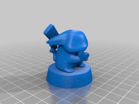  I chu's you !  3d model for 3d printers