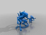  Xenomorphs  3d model for 3d printers