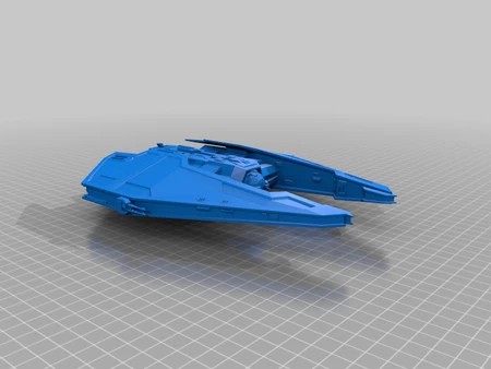  Sith fury-class intercepter  3d model for 3d printers