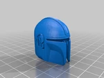  Mandolorian helmet  3d model for 3d printers