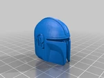 Modelo 3d de Casco mandoliano para impresoras 3d