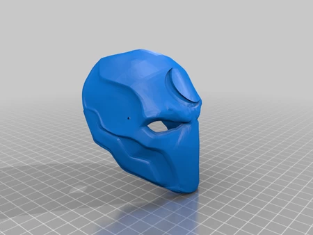 Jhin Mask - 3D model by On.Faces (@On.Faces) [02249bf]