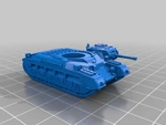  Infantry tank mark ii matilda  3d model for 3d printers