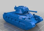  Infantry tank mark ii matilda  3d model for 3d printers