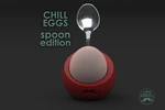  Dutchdesign egg-cup [with spoon holder] easter edition part iv  3d model for 3d printers