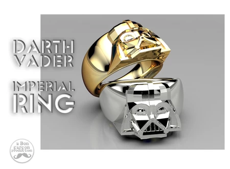 DARTH VADER RING -the Next Ring Episode Size 9-