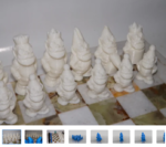 Modelo 3d de Gnome ajedrez para impresoras 3d