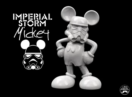 Modelo 3d de Tormenta imperial mickey-soldado de disney de escritorio- para impresoras 3d