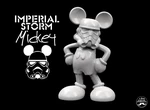  Imperial storm mickey -desktop disney trooper-  3d model for 3d printers