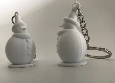  Snowman key holder - snowman key holder  3d model for 3d printers