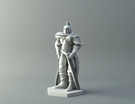 Human warrior 2 - D&D miniature