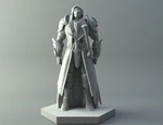  Elven ranger - d&d miniature  3d model for 3d printers