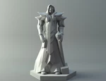  Elf knight - d&d miniature  3d model for 3d printers