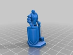 Modelo 3d de Soldado humano-miniatura de d & d para impresoras 3d