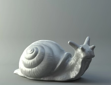 Modelo 3d de Caracol para impresoras 3d