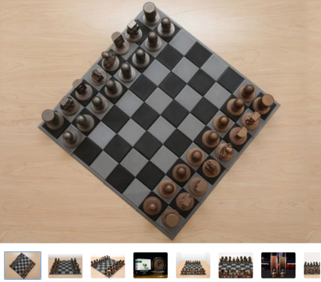 Adafruit 3D Printed Chess Set