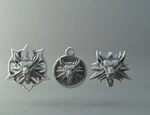  Witcher wolf collection  3d model for 3d printers