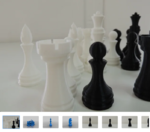  Chess set  3d model for 3d printers