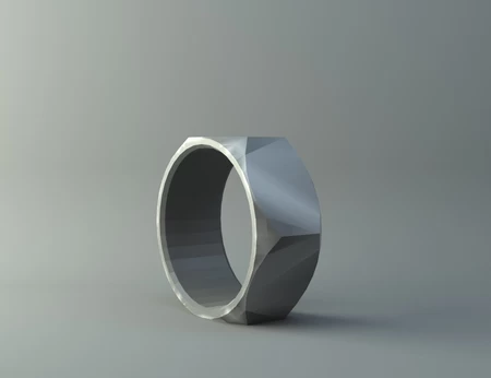  Ring - nut 2  3d model for 3d printers