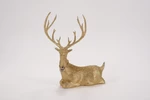  Laying christmas deer  3d model for 3d printers