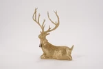  Laying christmas deer  3d model for 3d printers