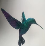 Modelo 3d de Adorno de colibrí para impresoras 3d