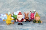  Articulated christmas toys  3d model for 3d printers