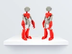  Bequi, jointed robot  3d model for 3d printers