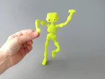 Modelo 3d de Gomeco-muñeca flexible para impresoras 3d