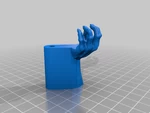 Modelo 3d de Mano del pie de la caja de la pc para impresoras 3d