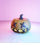 Modelo 3d de Puntada de jack o lantern para impresoras 3d