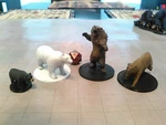 Modelo 3d de Animales para juegos de mesa! para impresoras 3d