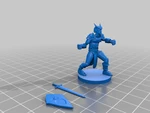 Modelo 3d de Colección de luchadores! para impresoras 3d