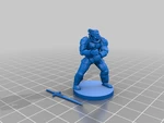 Modelo 3d de Colección de luchadores! para impresoras 3d