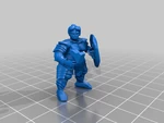 Modelo 3d de Colección de luchadores! para impresoras 3d