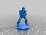 Modelo 3d de Colección de luchadores! para impresoras 3d