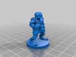 Modelo 3d de Colección de luchadores! para impresoras 3d