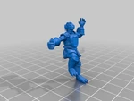 Modelo 3d de Colección de luchadores! para impresoras 3d